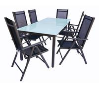 Vcm 7 Pcs. Alu Garden Set Seating Group 190 Ma
