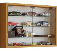 Wooden Glass Hanging Display Case Wall Display Case Collectible Deco Collector Display Case Mandosa M