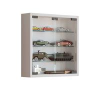 VCM Hanging display cabinet Wall display case glass Mandosa S in White VCM White