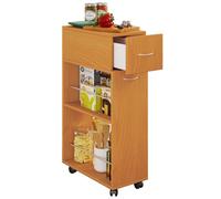 VCM Kitchen trolley Sevierwagen Tusal drawer in Light Oak VCM Light Oak