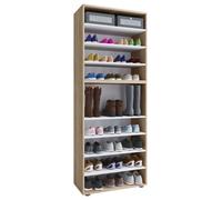 Vcm Large Shoe Cabinet Shoe Rack Lona 9