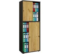 Vcm Office Cabinet Sliding Doors Lona 5-Compartment