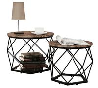 Vcm Set Of 2 Side Table Sofatic Helaro M