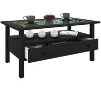 Vcm Side Table & Coffee Table Lingis Black H. 42 X W. 90 X D. 54 Cm