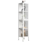 Vcm Standing Cabinet Floka White H. 160 X W. 30 X D. 35 Cm
