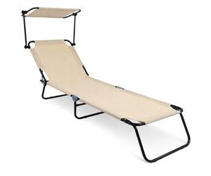 Vcm Sun Lounger Deckchair Garden Couch
