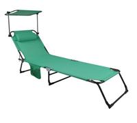Vcm Sun Lounger Deckchair Garden Lounger Roof