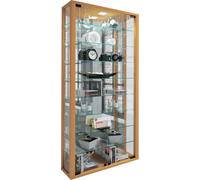 VCM - Wall display cabinet Glass display case Vitrosa Mirror
