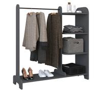 Vcm Wardrobe Lempu H Anthracite W. 106 X H. 110 X D. 35 Cm