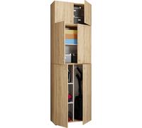 Vcm Wood Broom Cabinet Cleaning Cabinet Lona A