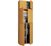 Vcm Wood Broom Cabinet Cleaning Cabinet Lona A