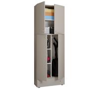 Vcm Wood Broom Cabinet Cleaning Cabinet Lona S