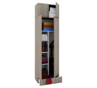 Vcm Wood Broom Cabinet Cleaning Cabinet Vandol