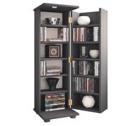 Vcm Wood Cd Dvd Shelf Lockable Engalo L