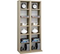 Vcm Wood Cd Dvd Stand Shelf Cabinet Milano