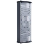 Vcm Wood Cd Dvd Stand Shelf Glass Door Tilano M