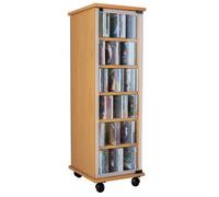 Vcm Wood Cd Dvd Stand Shelf Valenza Glass Door