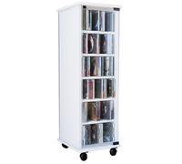 Vcm Wood Cd Dvd Stand Shelf Valenza Glass Door
