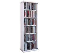Vcm Wood Cd Dvd Stand Shelf Vetro Glass Door
