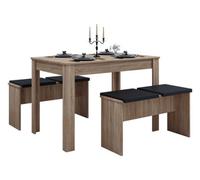 Vcm Wood Dining Group Table Group Benches Esal Xl