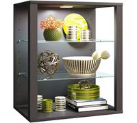 Vcm Wood Glass Stand Showcase Glasol Sw