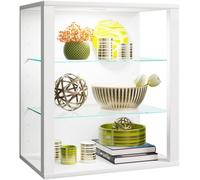 Vcm Wood Glass Stand Showcase Glasol Sw