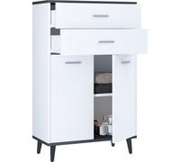Vcm Wood Highboard Chest Of Drawers Lindas