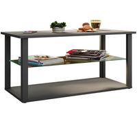 Vcm Wood Sofatic Coffee Table Glass Wanilo L