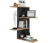 Vcm Wood Wall Rack Corner Shelf Shelf Balos