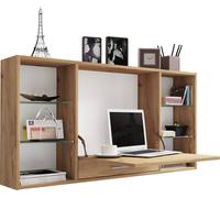 VCM Wooden desk wall desk Teala in Light Oak VCM Light Oak