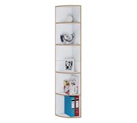 Vcm Wooden Shelf Corner Shelf Shelf Salia 5-Compartment
