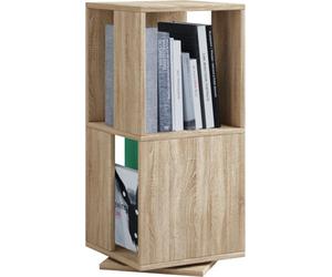 Vcm Wooden Shelf File Rack Rotatable Pen L