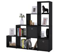Vcm Wooden Staircase Shelf 10 Compartments Napoli