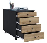 VCM - Wooden trolley drawer Lona 50 cm