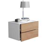 Vcm Wooden Wall Hanging Bedside Table Usal L 45 Cm