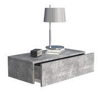 Vcm Wooden Wall Hanging Bedside Table Usal M 60 Cm