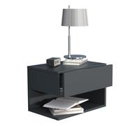 Vcm Wooden Wall Hanging Bedside Table Usal Xl 45Cm
