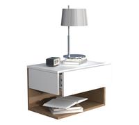 Vcm Wooden Wall Hanging Bedside Table Usal Xl 45Cm