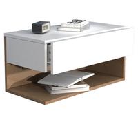 Vcm Wooden Wall Hanging Bedside Table Usal Xl 60Cm