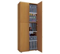 Vcm Xl Wood Large Shoe Cabinet Lona 5