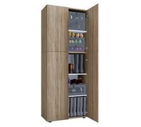 Vcm Xl Wood Large Shoe Cabinet Lona 5
