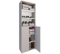 Vcm Xl Wood Large Shoe Cabinet Lona 6