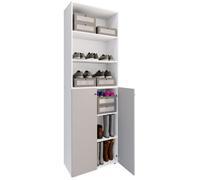 Vcm Xl Wood Large Shoe Cabinet Lona 6