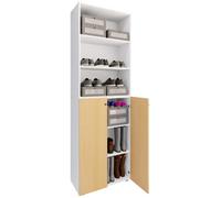 Vcm Xl Wood Large Shoe Cabinet Lona 6