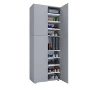 Vcm Xxl Wood Large Shoe Cabinet Lona 9
