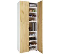 Vcm Xxl Wood Large Shoe Cabinet Lona 9