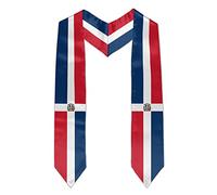 Vcmaluco Graduation Stole Graduation Sash Scarf Graduation Gift for International Student, Dominican Republic, One size