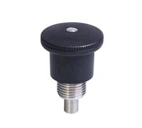 VCN218 plastic knob stainless steel self-locking positioning pin with lock head M8 M10 M12 industrial application, DIY project(VCN218-CN,M10-7-7)