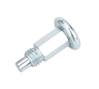 VCN231 Carbon Steel With Zinc-plated Threaded Indexing Locating Pins Stailless Self-locking/Return Type Index Screw/Bolt 1Pcs(VCN231-B,M8(thread 1.25))