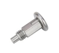 VCN231 Carbon Steel With Zinc-plated Threaded Indexing Locating Pins Stailless Self-locking/Return Type Index Screw/Bolt 1Pcs(VCN231-CN,M6(thread 0.75))